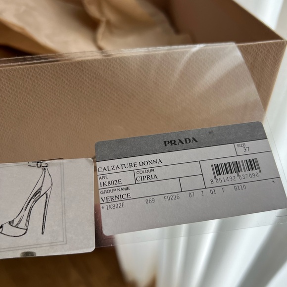 Prada blush heels size 37 from shop in Florence - Picture 10 of 13